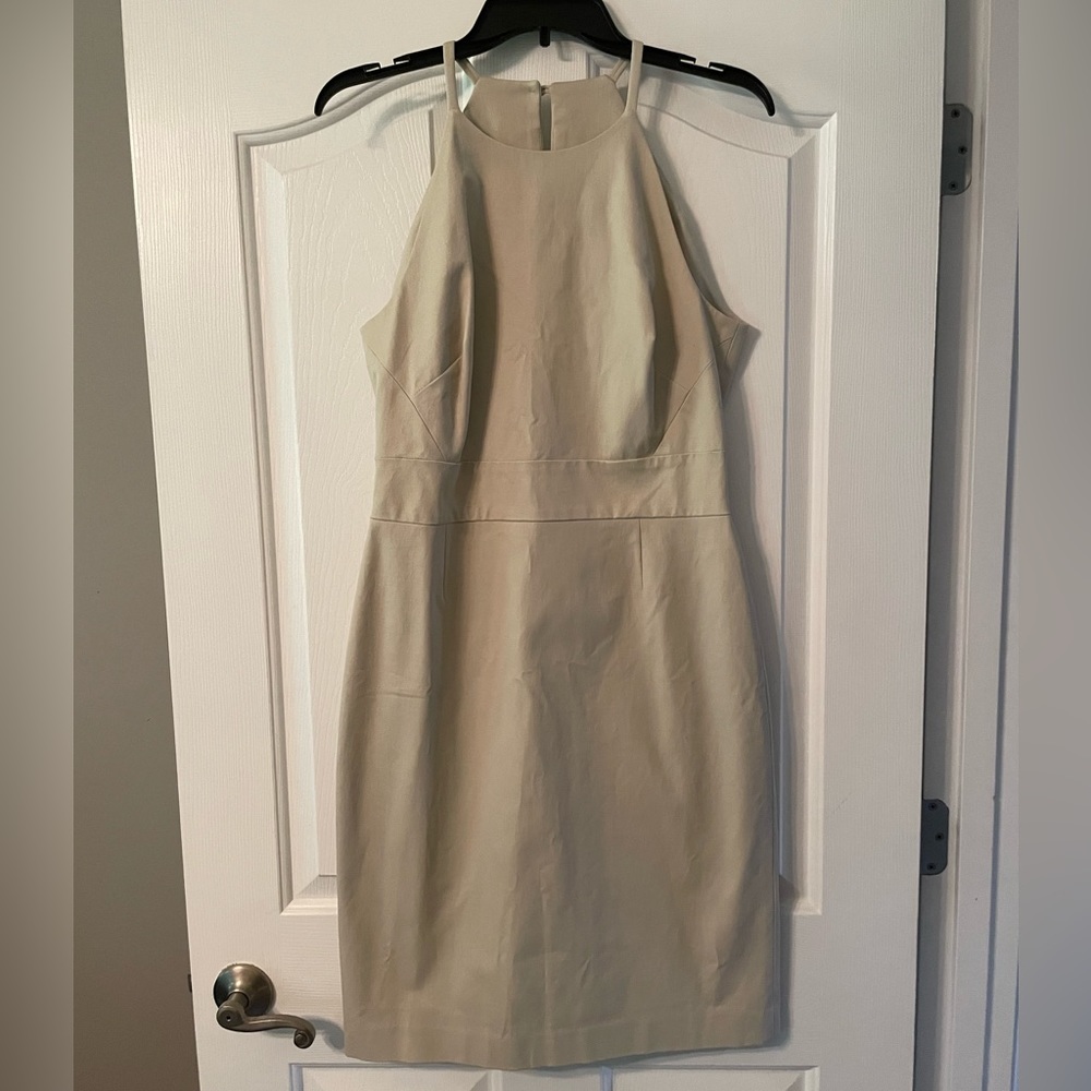 Women’s Banana Republic khaki dress, size 10, NWOT
